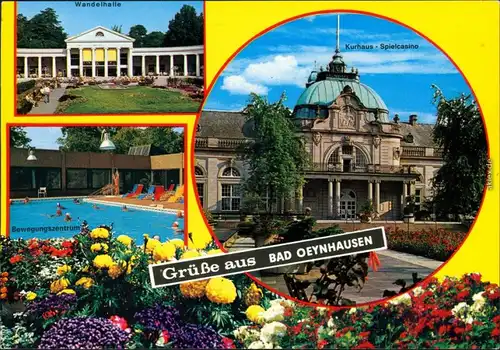 Bad Oeynhausen Kurhaus, Brunnen- u. Wandelhalle Schwimmbad 1988