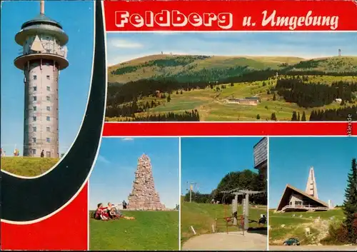 Ansichtskarte Feldberg Feldberg - Schwarzwald 1988