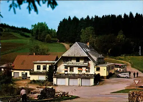 Ansichtskarte Elzach Höhengasthaus und Pension Landwassereck 1983