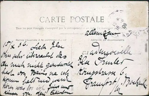 Ansichtskarte Paris Le Petit Palais 1910 