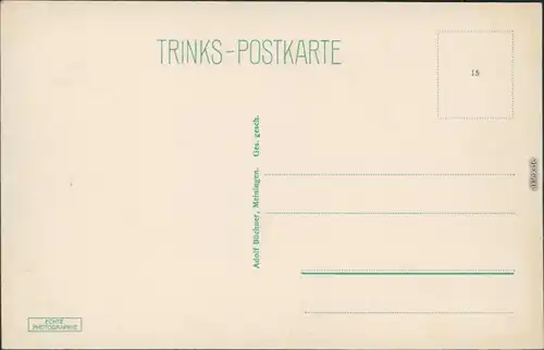 Ansichtskarte Meiningen Straßenblick - Totale 1929 