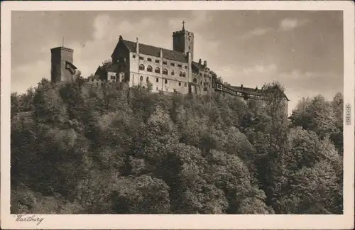 Ansichtskarte Eisenach Wartburg 1928