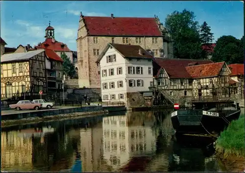 Ansichtskarte Eschwege Jugendherberge am Kanal 1980