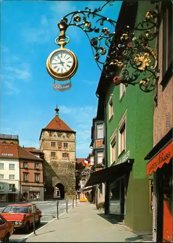 Ansichtskarte Rottweil (Neckar) Blick zum Schwarzen Tor 1978
