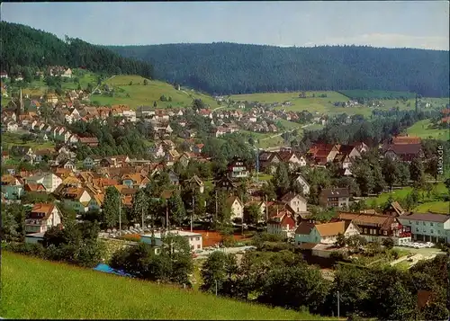 Ansichtskarte Baiersbronn Panorama-Ansicht mit Weitblick 1978