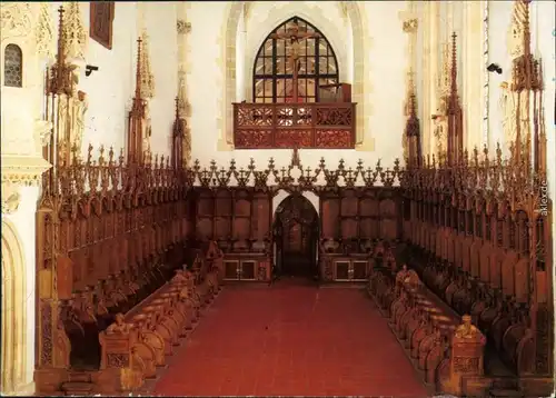 Blaubeuren Kloster (Benediktinerabtei) - Chorgestühl und Lettner 1986