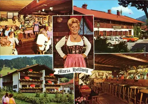 Ansichtskarte Reit im Winkl Gaststätten - Zum Kuhstahl 1972