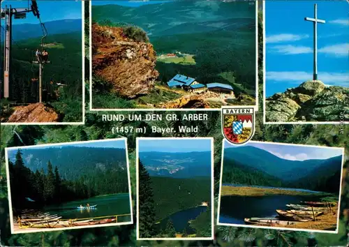 Ansichtskarte Bodenmais Rund um den Großen Arber (Bayerischer Wald) 2000