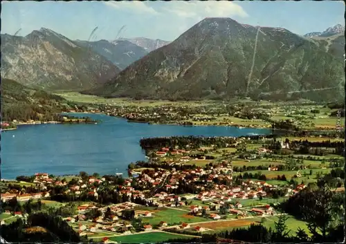 Ansichtskarte Egern-Rottach-Egern Panorama-Ansicht, Tegernsee 1966