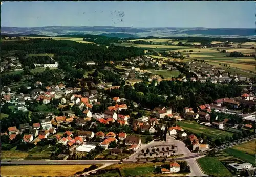 Ansichtskarte Horn-Bad Meinberg Panorama 1973