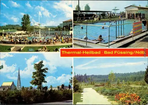 Ansichtskarte Bad Füssing Thermal-Heilbad 1975