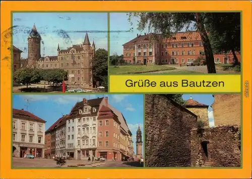 Bautzen Budyšin Alte Kaserne, Museum für sorbische Geschichte  Hauptmarkt  g1987