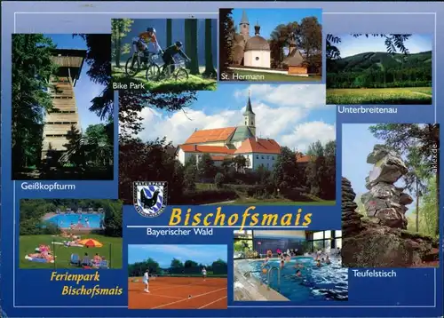 Bischofsmais Geißkopfturm, Park, St. Hermann,   Schwimmhalle 2000