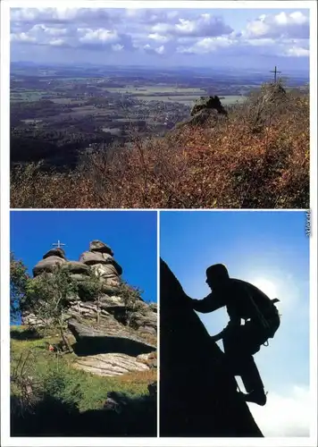 Ansichtskarte Region Reichenberg Poezie jizerské žuly Isergebirge 2000