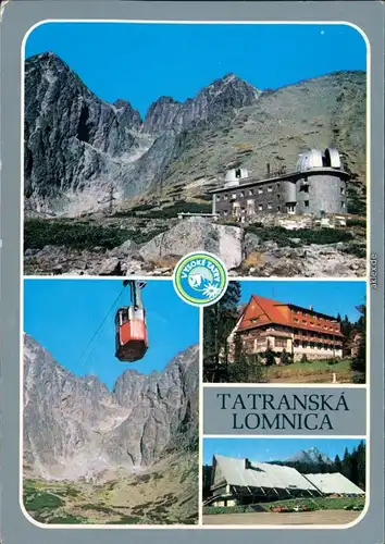 Slowakei Tatranský Národný Park Vysoké Tatry Tatranská Lomnica 1980