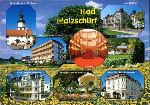 Bad Salzschlirf Hotel Deutsches Haus, Gradier-Pavillon Hotel-Pension  2000