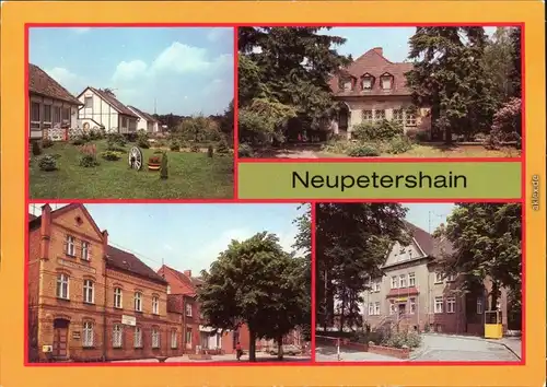 Neupetershain Nowe Wiki Eigenheimsiedlung, Kindergarten, Post 1986