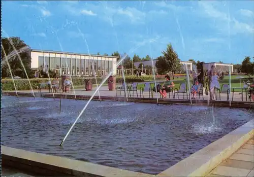 Erfurt Internationale Gartenbauausstellung der DDR (IGA) - Wasserspiele 1969