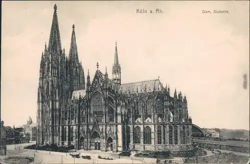 Ansichtskarte Köln Coellen | Cöln Kölner Dom 1909