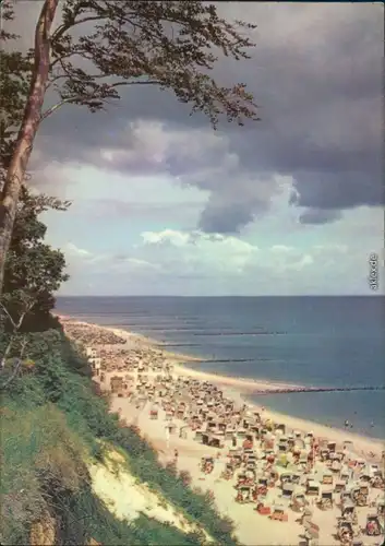 Ansichtskarte Koserow Strand 1988