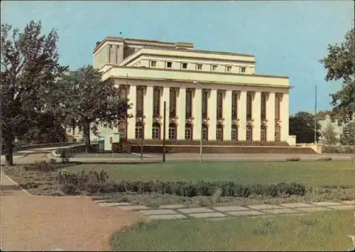 Ansichtskarte Dessau-Dessau-Roßlau Landestheater 1966