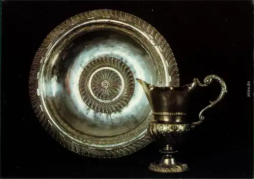 Bautzen Budyšin Dom St. Petrikirche: Domschatzkammer - Barockes Lavabo 1987