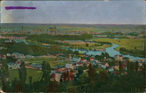 Ansichtskarte Metz Panorama-Ansicht 1917