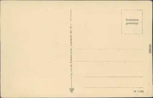 Ansichtskarte  Soldaten-Porträts 1. Weltkrieg 1917