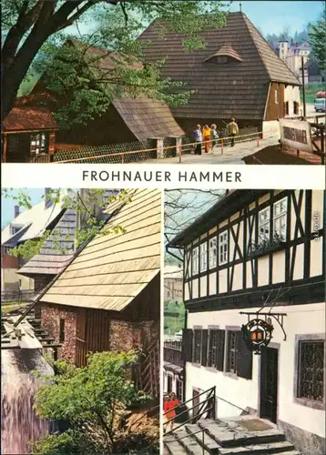 Frohnau Technisches Museum Frohnauer Hammer (früher Herrenhaus/Gaststätte) 1975