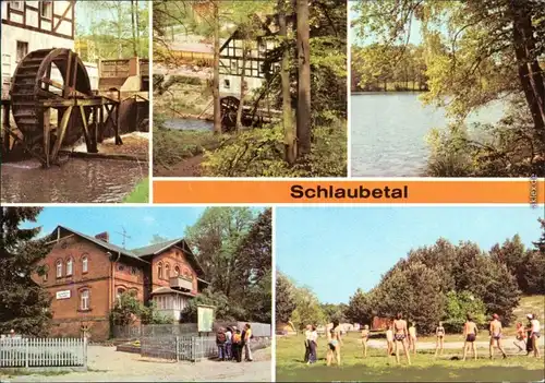 Schlaubetal  HOG "Bremsdorfer Mühle",  "Grete Walter", Zeltplatz Großer  g1982