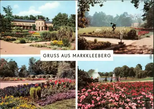 Ansichtskarte Markkleeberg HO-Parkgaststätte, Im Park, Pavillon 1973