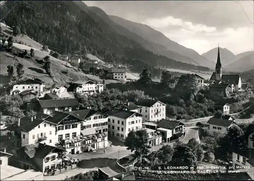 St. Leonhard in Passeier S. Leonardo in Passtria/Panorama-Ansicht 1958