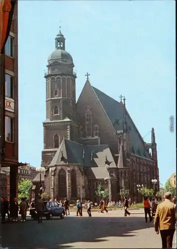 Ansichtskarte Leipzig Thomaskirche 1977