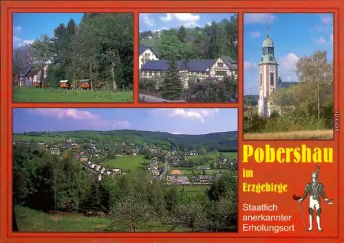 Pobershau-Marienberg im Erzgebirge Brettmühlenstraße Fremdenverkehrsbüro  1995