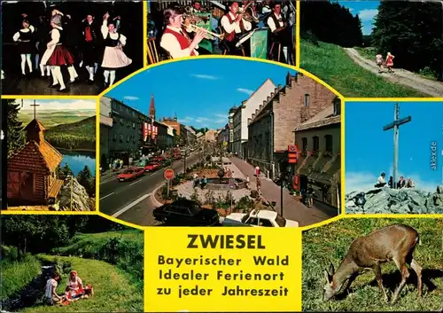 Zwiesel Trachten, Musikkapelle, Wanderweg, Kapelle Gipfelkreuz 1983