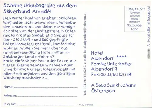 St. Johann in Tirol Hotel Alpendorf - Außen-  Innen Gästebereich und Pool 1996