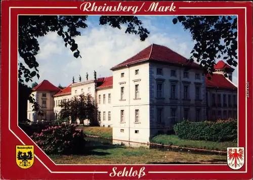Ansichtskarte Rheinberg Schloss 1995