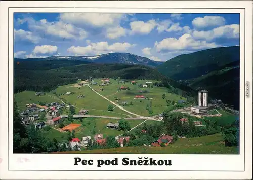 Ansichtskarte Petzer Pec pod Sněžkou Panorama-Ansicht 1996