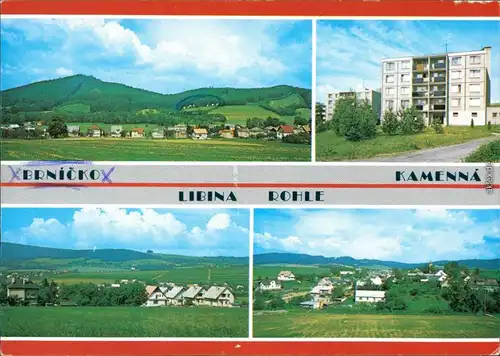 Ansichtskarte Brníčko Panorama, Wohnhaus 1995