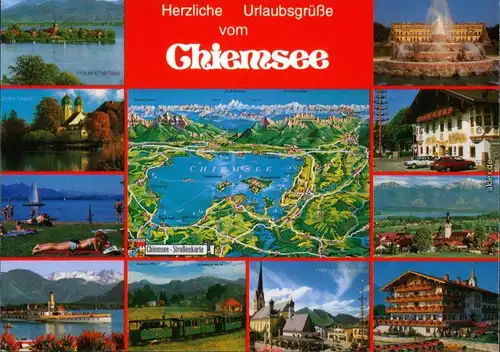 Ansichtskarte Chiemsee Chiemsee (See) 1997