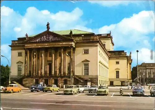 Mitte-Berlin Staatsoper Unter den Linden / Neues Opernhaus Berlin 1976
