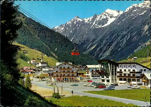 Ansichtskarte Sölden (Ötztal) Ötztaler Geletscherbahn 1989