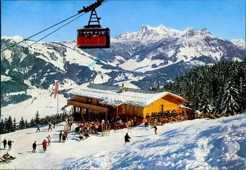St. Johann in Tirol Angerer-Alm: Skigebiet am Kitzbüheler Horn 1980