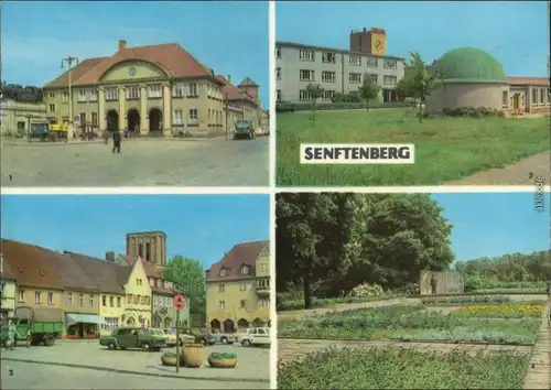 Senftenberg (Niederlausitz)  , Altmarkt /Platz der Freundschaft, Ehrenmal 1967