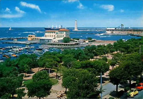 Ansichtskarte Livorno Ligorno Hafen - Queen's rock and Fanale 1978