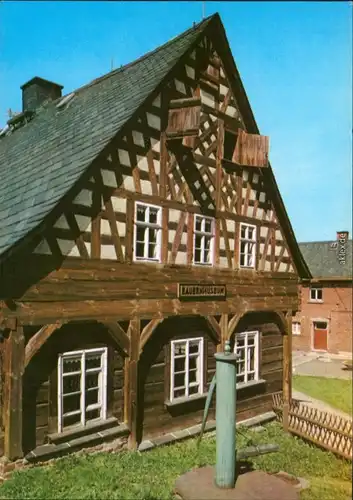 Ansichtskarte Landwüst-Markneukirchen Vogtländisches Bauernmuseum 1975