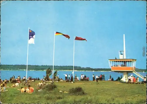 Ansichtskarte Hoyerswerda Wojerecy Knappensee 1968
