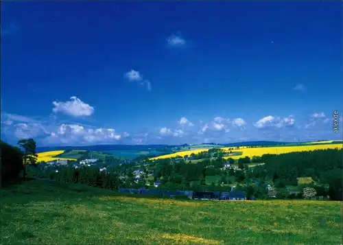 Ansichtskarte Wurzbach Panorama-Ansicht 1995