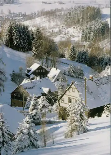 Ansichtskarte Klingenthal am Aschberg 1995