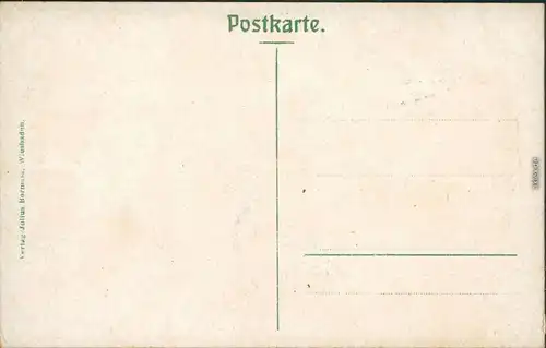 Ansichtskarte Wiesbaden Tempel - Neroberg 1913